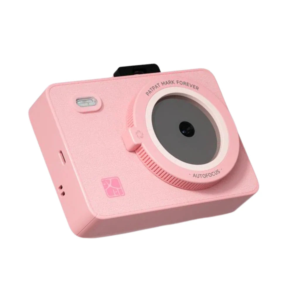 Instant Camera for Kids, Teens & Parties with Zero-Ink Printing, Flash & MicroSD Storage