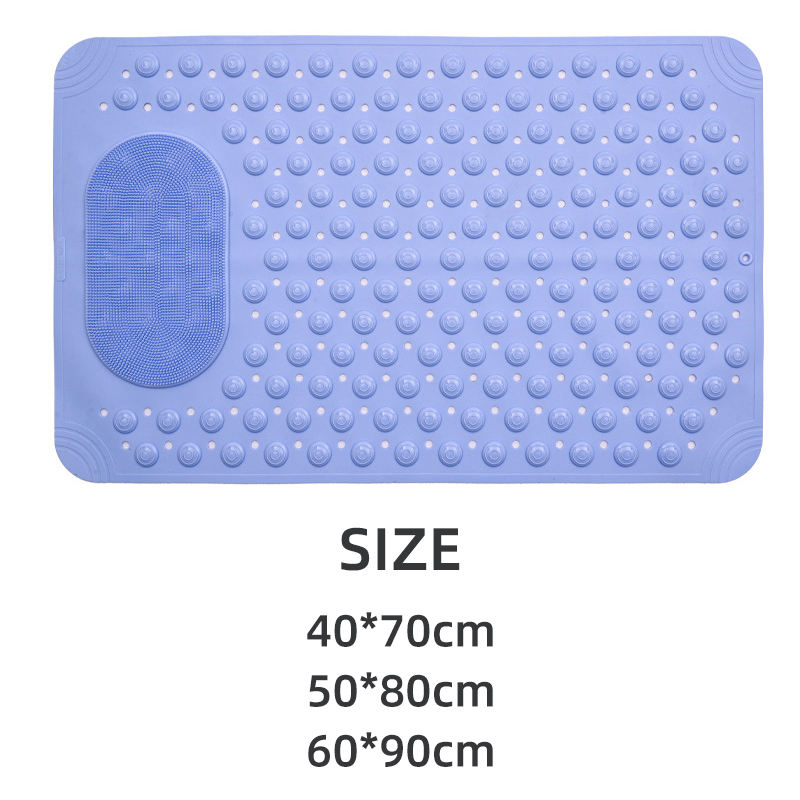 Sanzbae Non Slip Bath Mat for Tub & Shower with 200+ Suction Cups