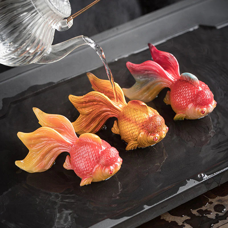 Sanzbae Color-Changing Pufferfish Tea Pet for Tea Lovers
