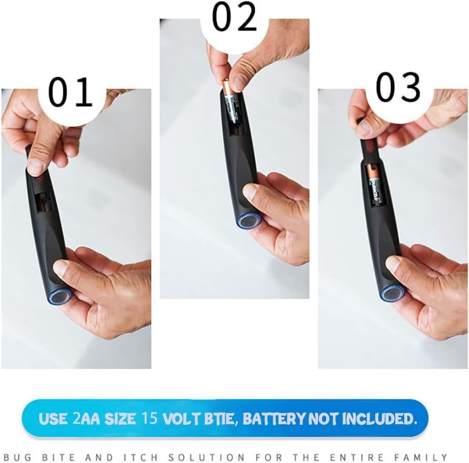 Electronic Bug Bite Healer Pen – Chemical-Free Mosquito & Insect Sting Relief Tool | Anti-Itch Treatment Device for Kids & Adults