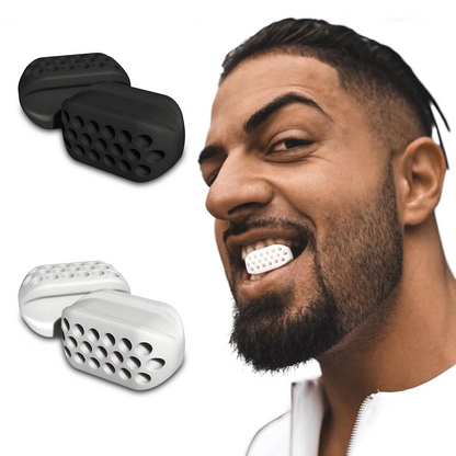 Jawline Sculpting Trainer – Silicone Face & Neck Muscle Exerciser for Double Chin Reduction & Facial Definition