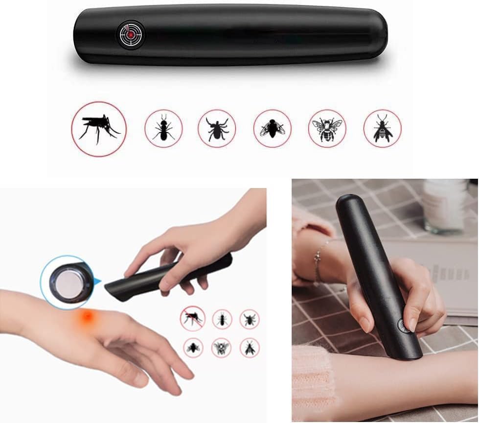 Electronic Bug Bite Healer Pen – Chemical-Free Mosquito & Insect Sting Relief Tool | Anti-Itch Treatment Device for Kids & Adults