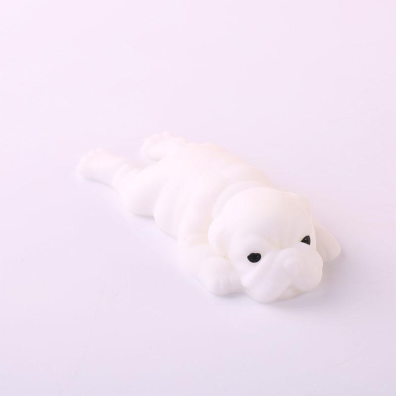 Squishy Dog Stress Relief Toy – Soft Silicone Squeeze Animal Fidget Toy for Anxiety Relief, Sensory Play & Desk Decompression for Kids & Adults