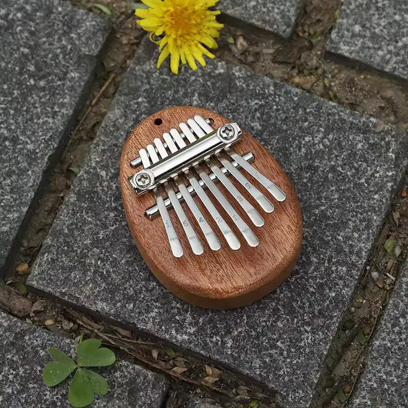 8-Key Mini Kalimba Thumb Piano – Portable Finger Harp for Beginners & Kids