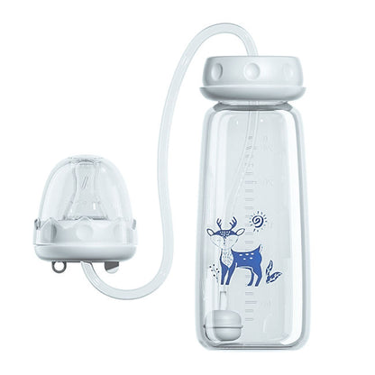 FreeFeed™ Hands-Free Baby Bottle – Anti-Colic Self-Feeding Baby Bottle for Newborns & Infants, Comfortable Feeding Solution for Busy Parents & Nighttime Feedings
