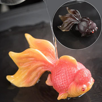 Sanzbae Color-Changing Pufferfish Tea Pet for Tea Lovers