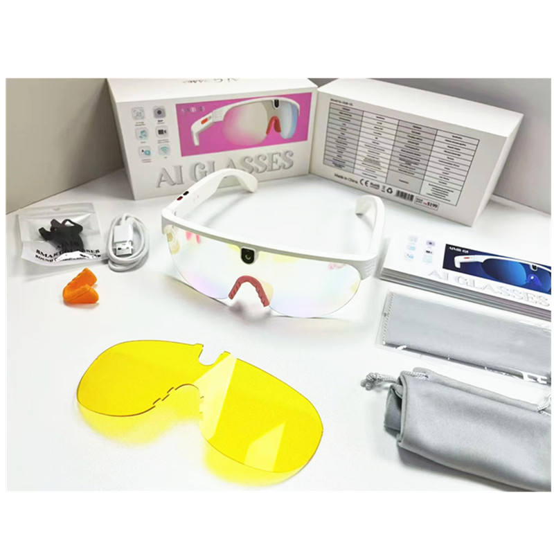 Sanzbae™ Smart Camera Glasses – 4K HD Video Recording Sunglasses with Bluetooth Audio, Open-Ear Headphones, Polarized UV400 Lenses & 32GB Storage