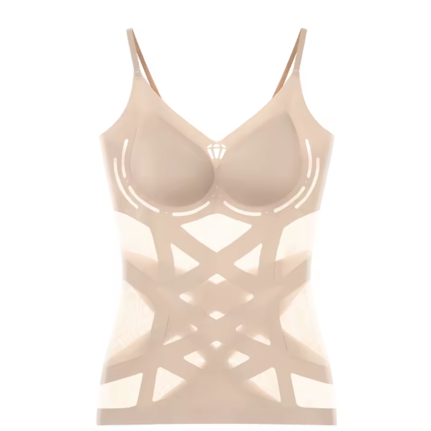 SANZBAE Seamless Body Shaping Camisole with Built-In Bra