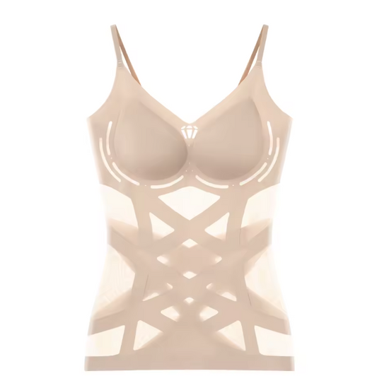 SANZBAE Seamless Body Shaping Camisole with Built-In Bra