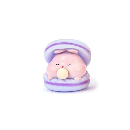 Cute Animal Burger Squishy Stress Relief Toy – Soft Silicone Squeeze Fidget Toy with Bubble Spit Effect | Funny Desk Decor & Sensory Gift