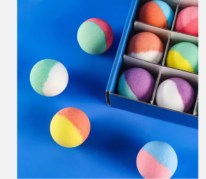 GlowDoll Light-Up Bath Bomb Set for Kids, Fizzy Color Bath Fun