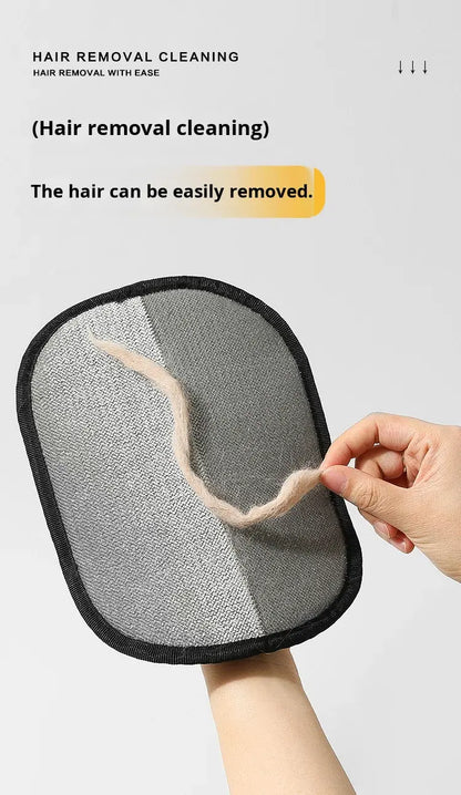 Pet Hair Remover Gloves – Reusable Washable Dog & Cat Fur Cleaning Mitts for Furniture, Clothing, Couch, Carpet, Bedding & Car Interior | Eco-Friendly Lint and Fur Removal Tool