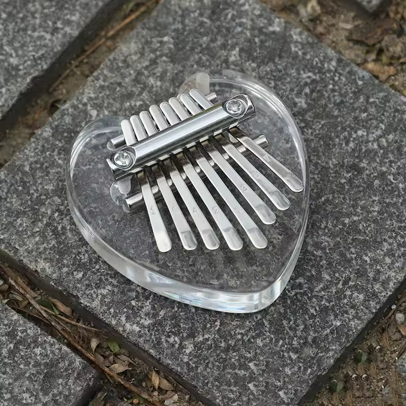 8-Key Mini Kalimba Thumb Piano – Portable Finger Harp for Beginners & Kids