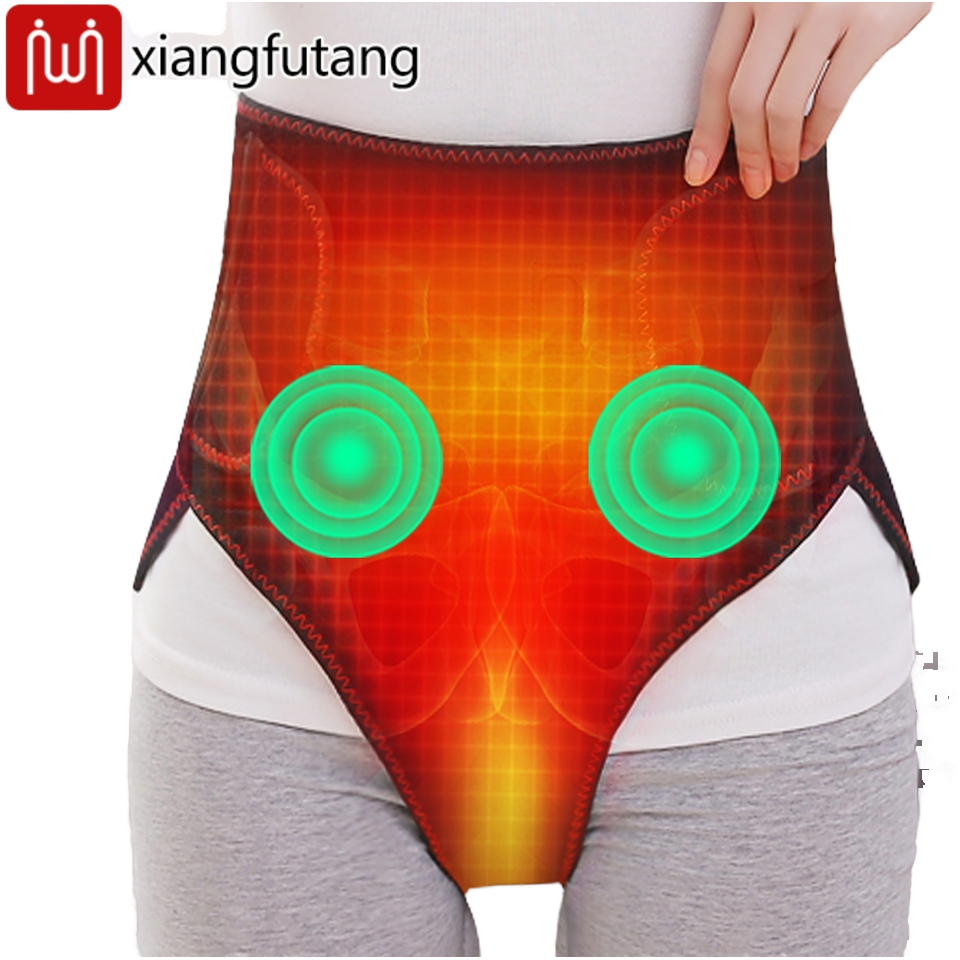 Menstrual Heating Pad for Cramps Relief, Electric Heating Belt with 3 Heat & Massage Modes, Portable Waist and Lower Back Heating Wrap for Period Comfort, Abdomen, Back, Legs & Shoulders