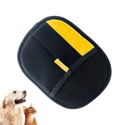 Pet Hair Remover Gloves – Reusable Washable Dog & Cat Fur Cleaning Mitts for Furniture, Clothing, Couch, Carpet, Bedding & Car Interior | Eco-Friendly Lint and Fur Removal Tool