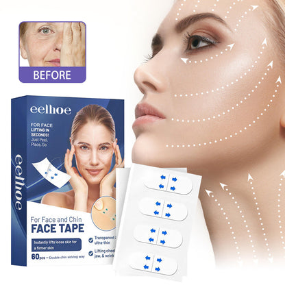 Invisible Face Lifting Tape – Instant V-Line Face Slimming & Jawline Contouring Tape | Non-Surgical Face Lift for Double Chin, Wrinkles & Sagging Skin
