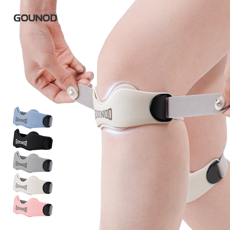 Sanzbae™ Adjustable Knee Support Brace – Compression Knee Sleeve for Pain Relief, Joint Stability, Sports, Running, Gym & Everyday Knee Protection