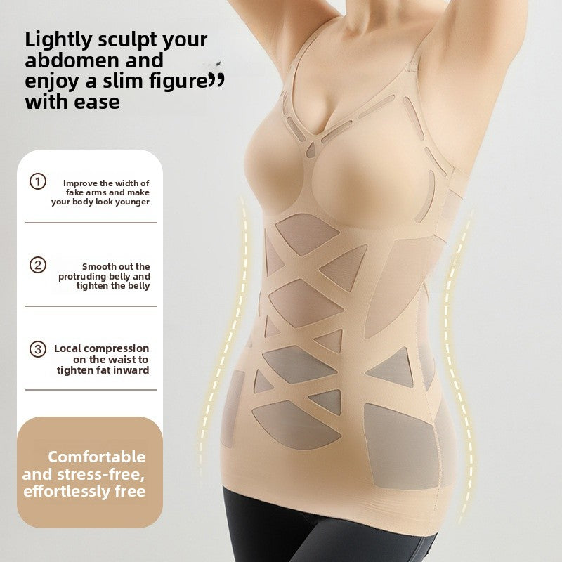 SANZBAE Seamless Body Shaping Camisole with Built-In Bra