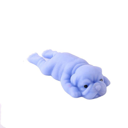 Squishy Dog Stress Relief Toy – Soft Silicone Squeeze Animal Fidget Toy for Anxiety Relief, Sensory Play & Desk Decompression for Kids & Adults