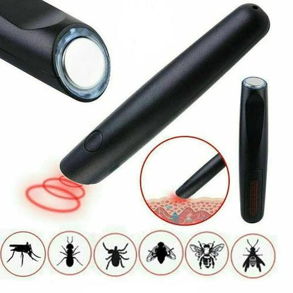 Electronic Bug Bite Healer Pen – Chemical-Free Mosquito & Insect Sting Relief Tool | Anti-Itch Treatment Device for Kids & Adults