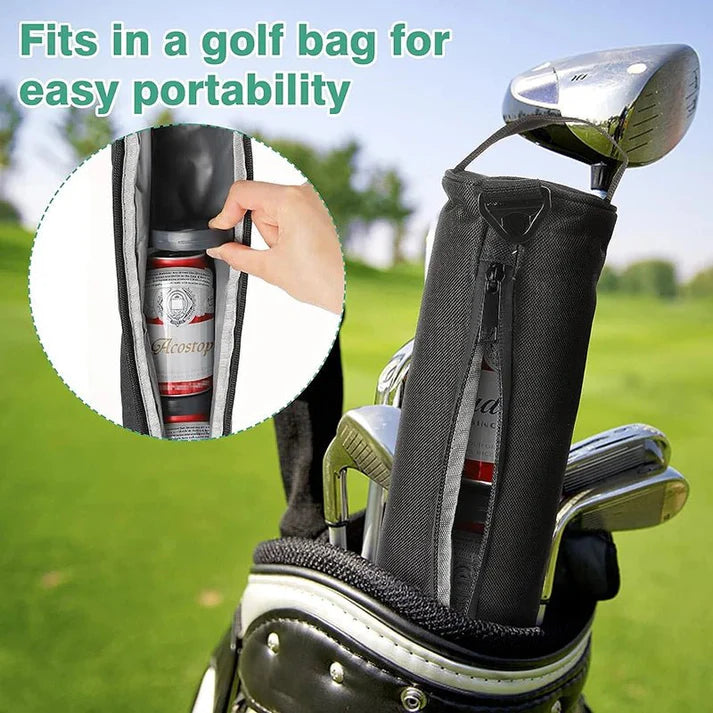 SANZBAE Golf Cooler Bag, 12 Can Insulated Cooler for Golf Cart & Push Cart