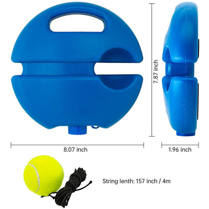 Portable Solo Tennis Training Rebound Ball Set – Self Practice Tennis Trainer for Beginners & Adults Outdoor Exercise Equipment