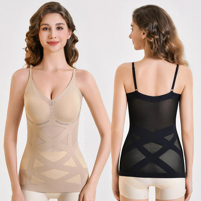 SANZBAE Seamless Body Shaping Camisole with Built-In Bra