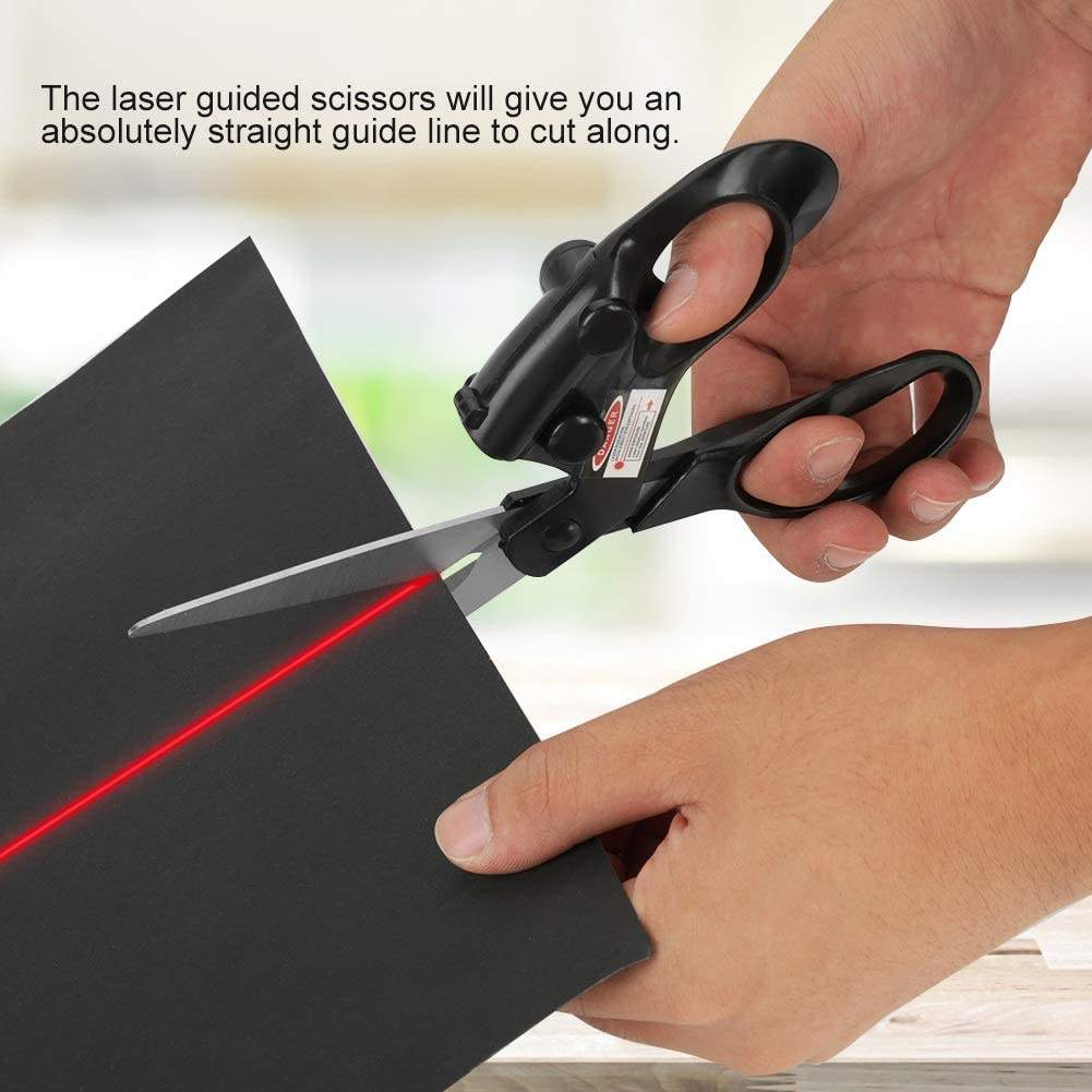 Laser Guided Sewing Scissors – Professional Heavy-Duty Tailor Scissors for Fabric, Paper & Craft Cutting