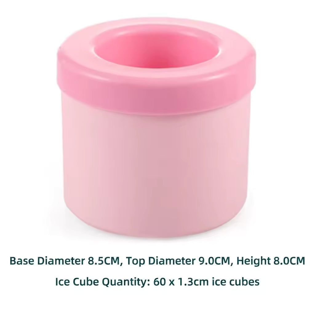 Mini Silicone Ice Cube Tray for Drinks, Cocktails & Iced Coffee