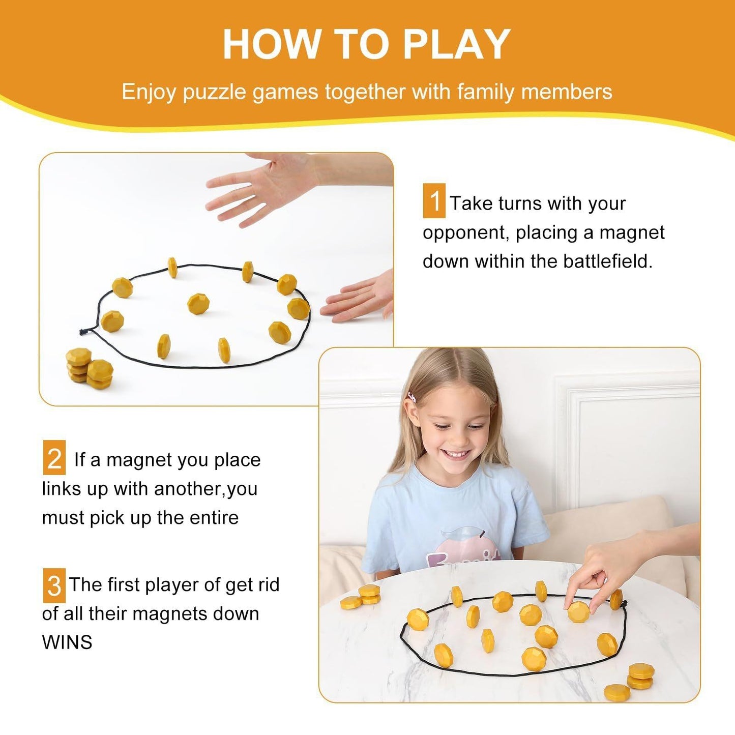 Magnetic Chess Battle Game, Strategy Puzzle Board Game for Adults, Teens & Family Game Night
