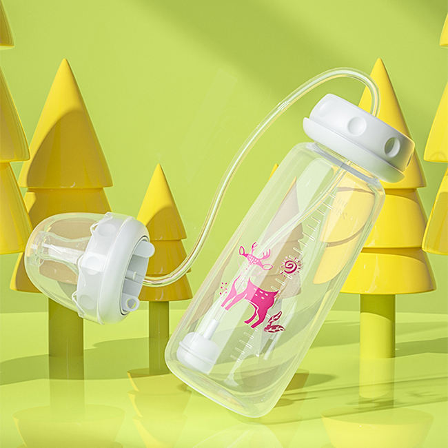 FreeFeed™ Hands-Free Baby Bottle – Anti-Colic Self-Feeding Baby Bottle for Newborns & Infants, Comfortable Feeding Solution for Busy Parents & Nighttime Feedings