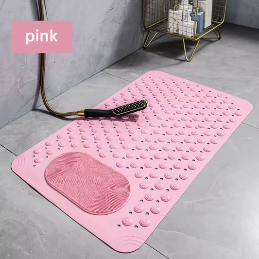 Sanzbae Non Slip Bath Mat for Tub & Shower with 200+ Suction Cups
