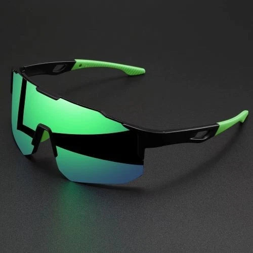 Oversized Wraparound Sport Sunglasses – UV400 Polarized Style Shield Shades for Men & Women, Outdoor Cycling, Running, Hiking & Sports Eyewear