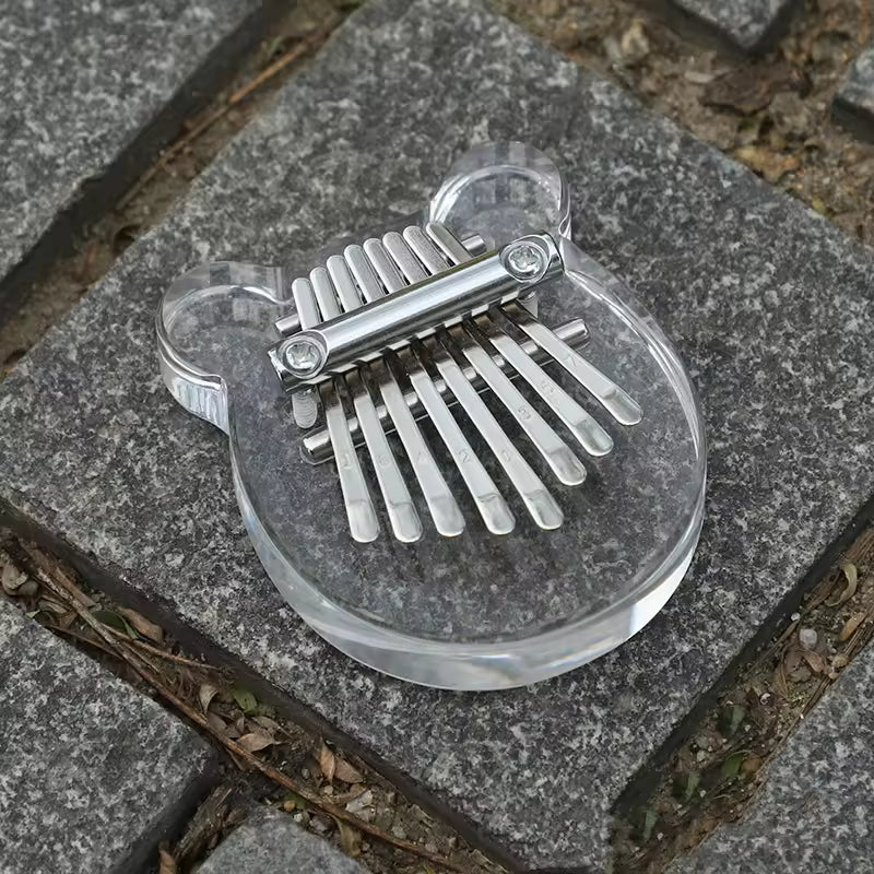 8-Key Mini Kalimba Thumb Piano – Portable Finger Harp for Beginners & Kids