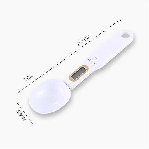 Sanzbae™ Digital Measuring Spoon Scale – Precision Kitchen Food Scale with LCD Display, 0.1g Accuracy, Tare Function, Coffee Scoop & Portion Control Tool