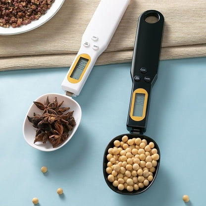 Sanzbae™ Digital Measuring Spoon Scale – Precision Kitchen Food Scale with LCD Display, 0.1g Accuracy, Tare Function, Coffee Scoop & Portion Control Tool