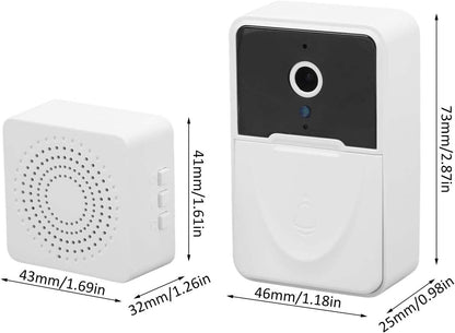 Smart Wireless Video Doorbell Camera – HD WiFi Doorbell with Two-Way Audio, Motion Alerts & Mobile App Control