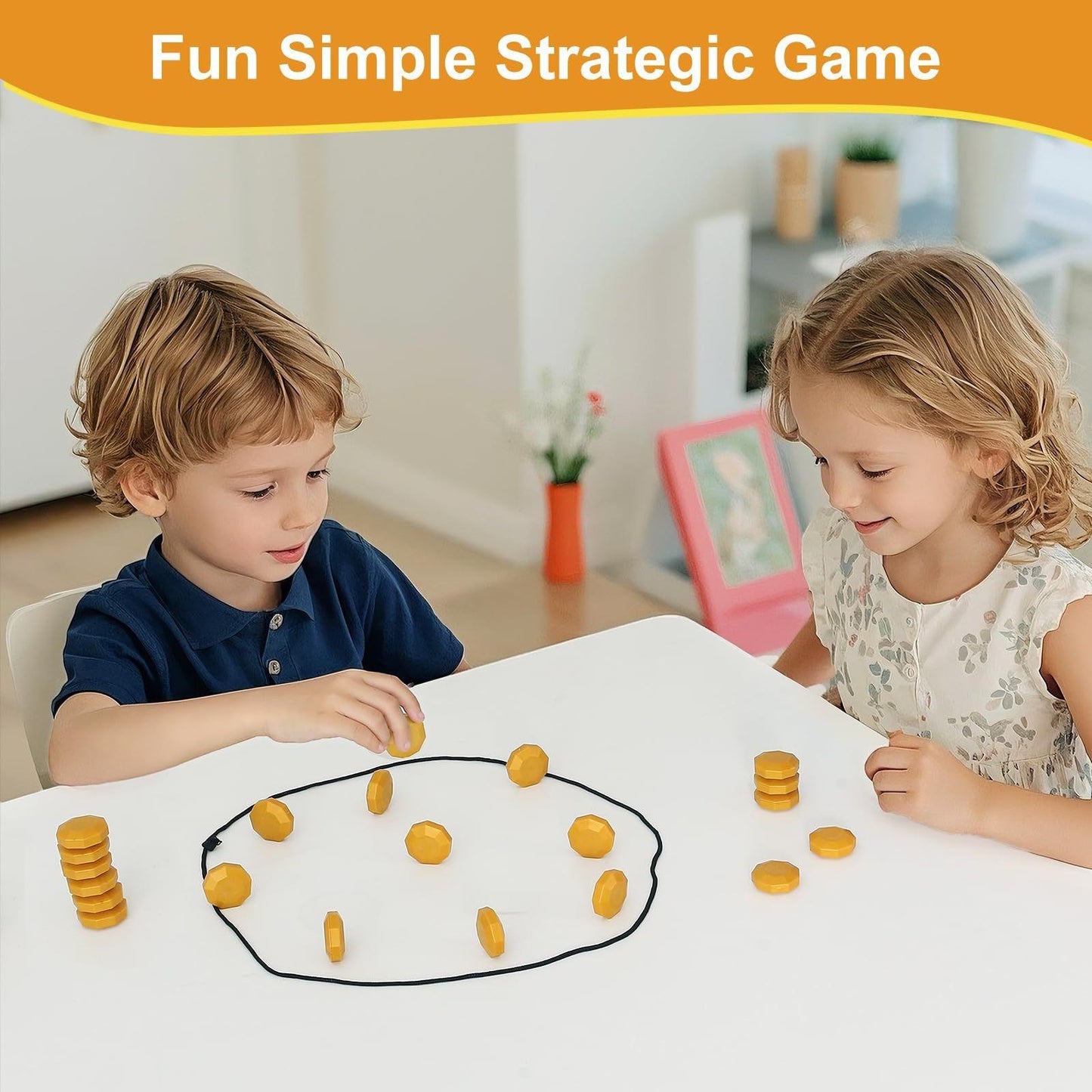 Magnetic Chess Battle Game, Strategy Puzzle Board Game for Adults, Teens & Family Game Night