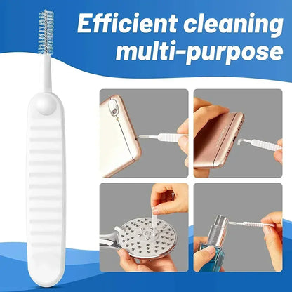 Shower Head Cleaning Brush, Crevice Cleaning Tool, Nozzle Hole Cleaner, Deep Cleaning Brush for Bathroom Shower Heads, Faucets & Small Gaps
