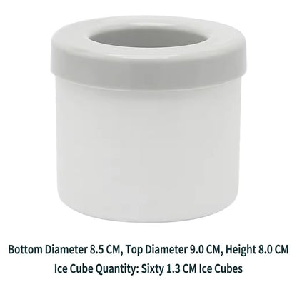 Mini Silicone Ice Cube Tray for Drinks, Cocktails & Iced Coffee
