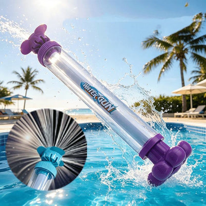 Kids Water Gun Toy, Lightweight Outdoor Water Blaster for Pool Parties & Summer Play