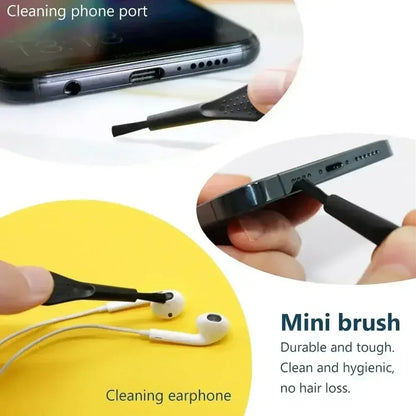 Shower Head Cleaning Brush, Crevice Cleaning Tool, Nozzle Hole Cleaner, Deep Cleaning Brush for Bathroom Shower Heads, Faucets & Small Gaps