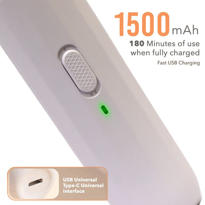 Rechargeable Electric Foot File for Dead Skin, Callus Removal & Smooth Heel Care