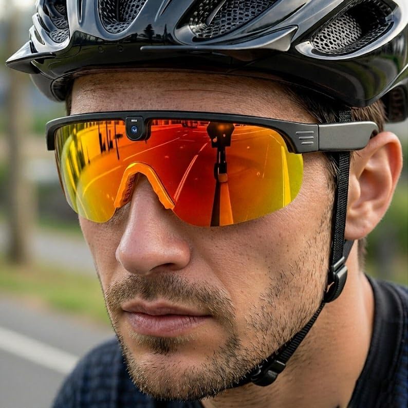 Sanzbae™ Smart Camera Glasses – 4K HD Video Recording Sunglasses with Bluetooth Audio, Open-Ear Headphones, Polarized UV400 Lenses & 32GB Storage