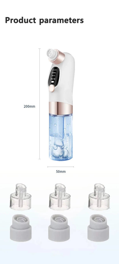 Electric Blackhead Remover Vacuum – Pore Cleaner & Facial Suction Device for Deep Cleansing, Whitehead Removal & Skin Rejuvenation