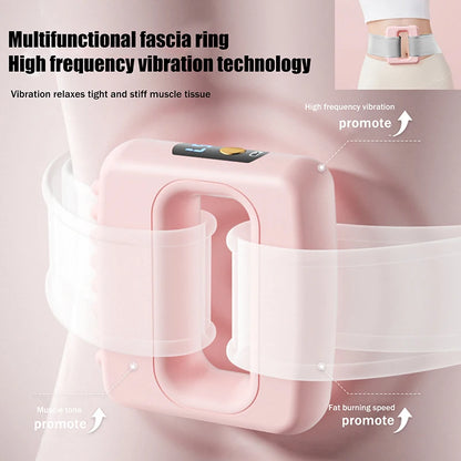 Sanzbae™ Ring Massager – Portable Deep Tissue Neck & Shoulder Massager, Rechargeable Handheld Vibration Therapy Tool for Muscle Relief & Stress Recovery