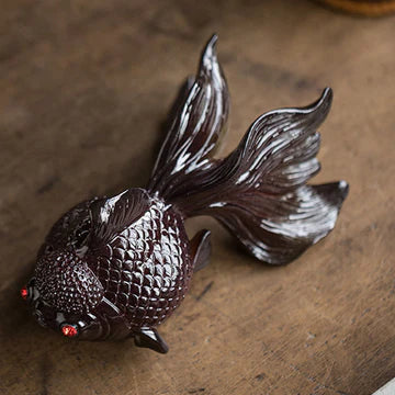 Sanzbae Color-Changing Pufferfish Tea Pet for Tea Lovers