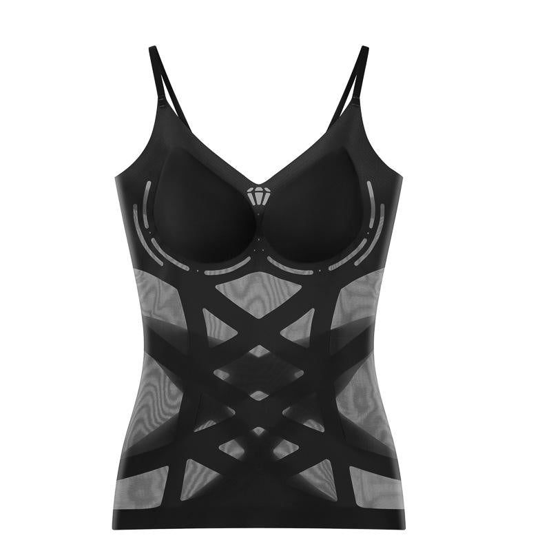 SANZBAE Seamless Body Shaping Camisole with Built-In Bra